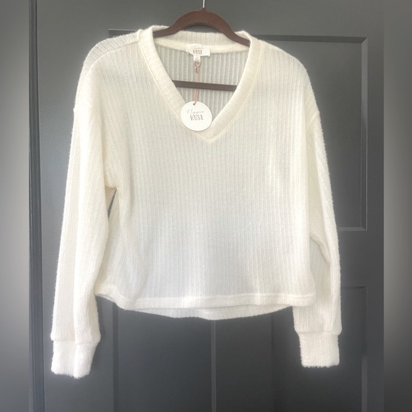 Hippie Rose Winter White loungewear set size small - Picture 2 of 8